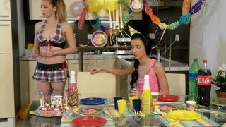 Jaja, Kendy, Bella D, and Victoria Puppy's Shaved Pussy Party - the best porn without registration 1PORNO.NET