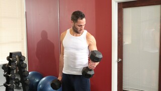 Gym Fuck: Athletic Couple in Hardcore Missionary & Cowgirl - the best porn without registration 1PORNO.NET