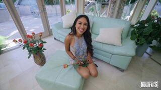 Tattooed Latina Takes on Two - free porn on 1PORNO.NET