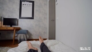 POV Blowjob from Blonde Girlfriend with Big Cock - free porn on 1PORNO.NET