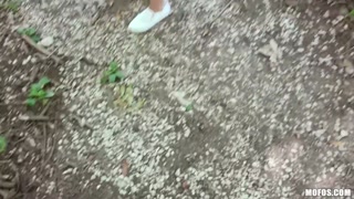 Wild Fucking in the Forest with Sabby - the best porn without registration 1PORNO.NET