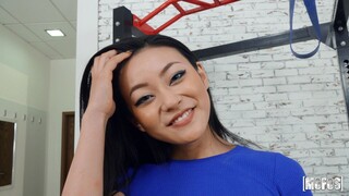 Blowjob and Doggystyle for Tiny Brunette Rae - the best porn without registration 1PORNO.NET