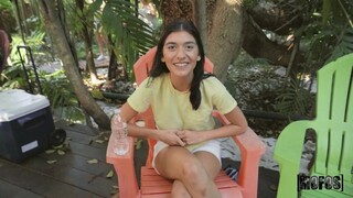 BBQ Blowjob with a Black Cock - free porn on 1PORNO.NET