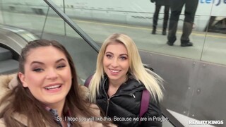 Euro Blonde and Brunette Fun - free porn on 1PORNO.NET