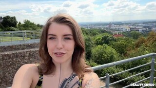 European Babe Eden Ivy Gives Blowjob in Prague - Cumshot - the best porn without registration 1PORNO.NET