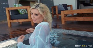 Tattooed Babe Gets Drenched Outdoors - the best porn without registration 1PORNO.NET