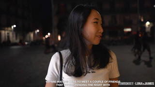 Seaside Promenade with Luna X and James - free porn on 1PORNO.NET