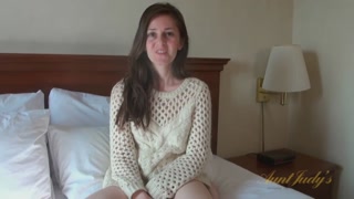 Natalia M Naughty Interview for AuntJudys.com - porno gratis en 1PORNO.NET