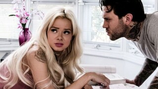 Stepbrother Fucks Tiny Stepsister Elsa Jean Rough - free porn on 1PORNO.NET