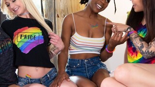 Hazel Grace & Morgan Rain in First Pride - Wild Lesbian Action - the best porn without registration 1PORNO.NET