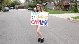 Car Wash POV - Carson Grundle Cums on Alice White - the best porn without registration 1PORNO.NET