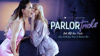 Naughty Parlor Tricks: MILF Cherie Deville Deep Throats - the best porn without registration 1PORNO.NET
