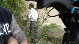 The Mission BTS: Piercing & Outdoor Sex with Vegas & Rey - the best porn without registration 1PORNO.NET