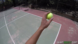 Teen Tennis Player Fucks for Cash - Karter Foxx & Tony Profane - the best porn without registration 1PORNO.NET