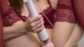 Aliya Brynn - Tattooed Brunette Enjoys Sex Toys - the best porn without registration 1PORNO.NET