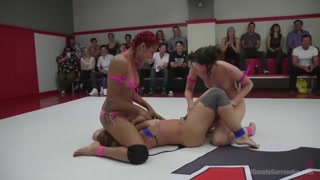 Intense Wrestling Fuck with Squirting Babes Annie Cruz & Daisy Ducati - the best porn without registration 1PORNO.NET