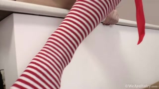 Hairy blonde Agneta gets pounded in sexy stockings - the best porn without registration 1PORNO.NET