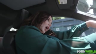 Busty Brunette Pays for Car Crash with Hardcore Anal & Rough Sex - free porn on 1PORNO.NET