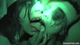 Guy bangs two hotties in a creepy horror setting - the best porn without registration 1PORNO.NET