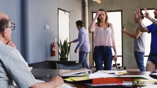 Brunette Eliza Ibarra Gets DP’d in XXX Parody Scene - the best porn without registration 1PORNO.NET