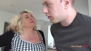 Thick Stepmom In Stockings Finds Step Son Spying On Milf Next Door - the best porn without registration 1PORNO.NET