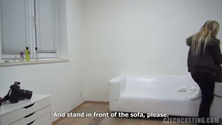 Blonde European Babe Petra Shows Off Her Big Tits - free porn on 1PORNO.NET