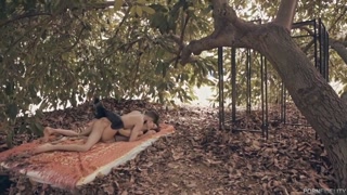 Tattooed Brunette Sandee Westgate Sucks and Fucks Outdoors - найкраще порно без реєстрації 1PORNO.NET