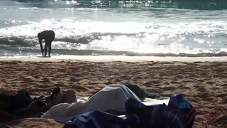 Lucky Guy POV - Yara Skye Riding Hard on Nude Beach - the best porn without registration 1PORNO.NET