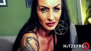 Brunette Goth MILF Sidney Dark Deepthroats German Cock - the best porn without registration 1PORNO.NET