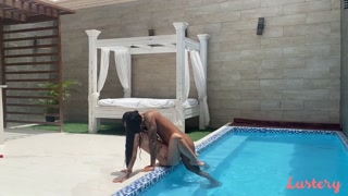 Two in the Pool: Carel and Ria Lick and Moan - the best porn without registration 1PORNO.NET