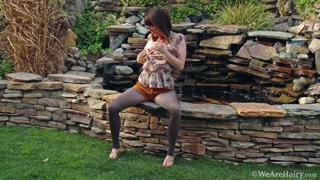Thelma Sleaze fingers her tattooed pussy outside - the best porn without registration 1PORNO.NET