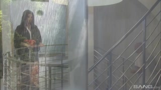 Jacey Andrews & Derrick Pierce Hot Shower Fuck - free porn on 1PORNO.NET
