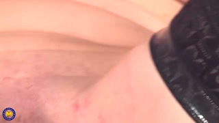 Solo Masturbation – Mature Blonde Belle in Stockings - de beste porno zonder registratie 1PORNO.NET