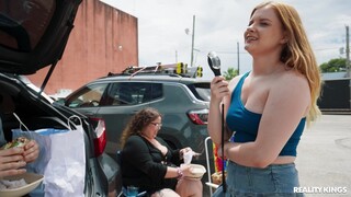  Reverse Cowgirl in the Parking Lot  - the best porn without registration 1PORNO.NET