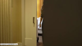 Capri Cavanni in lingerie gets fucked by fan in hotel room - free porn on 1PORNO.NET