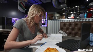 Cheating on Studies with a Thong-Wearing Tease - the best porn without registration 1PORNO.NET