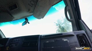 Brunette Belle Takes a Ride on a Big Cock - the best porn without registration 1PORNO.NET