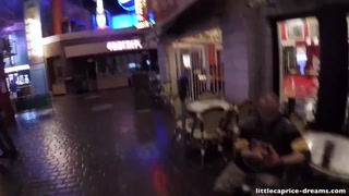 Public Sex in Sin City - Natural Tits and Big Cock - free porn on 1PORNO.NET
