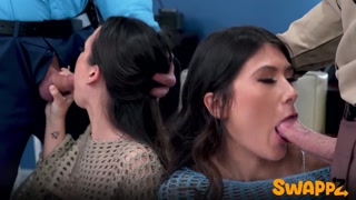 Charlotte Mae's Deepthroat Adventure with Officer - the best porn without registration 1PORNO.NET
