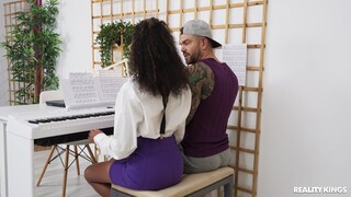 Big Cock Piano Tutor Fucked - free porn on 1PORNO.NET
