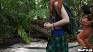 Cheating Girlfriend Gets Double Teamed in Wild Camping Threesome POV - the best porn without registration 1PORNO.NET