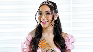Petite Madison Wilde's Big 18th Birthday Blowjob - free porn on 1PORNO.NET