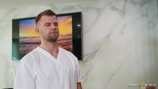  Big Titted Brunette Gets Oiled and Screwed  - the best porn without registration 1PORNO.NET